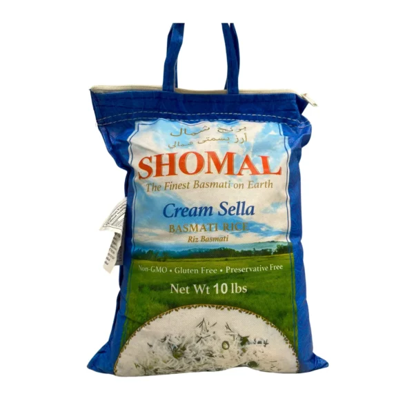 Shomal Cream Sella Basmati Rice